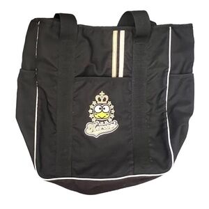 Vintage Sanrio 2007 Keroppi black tote bag